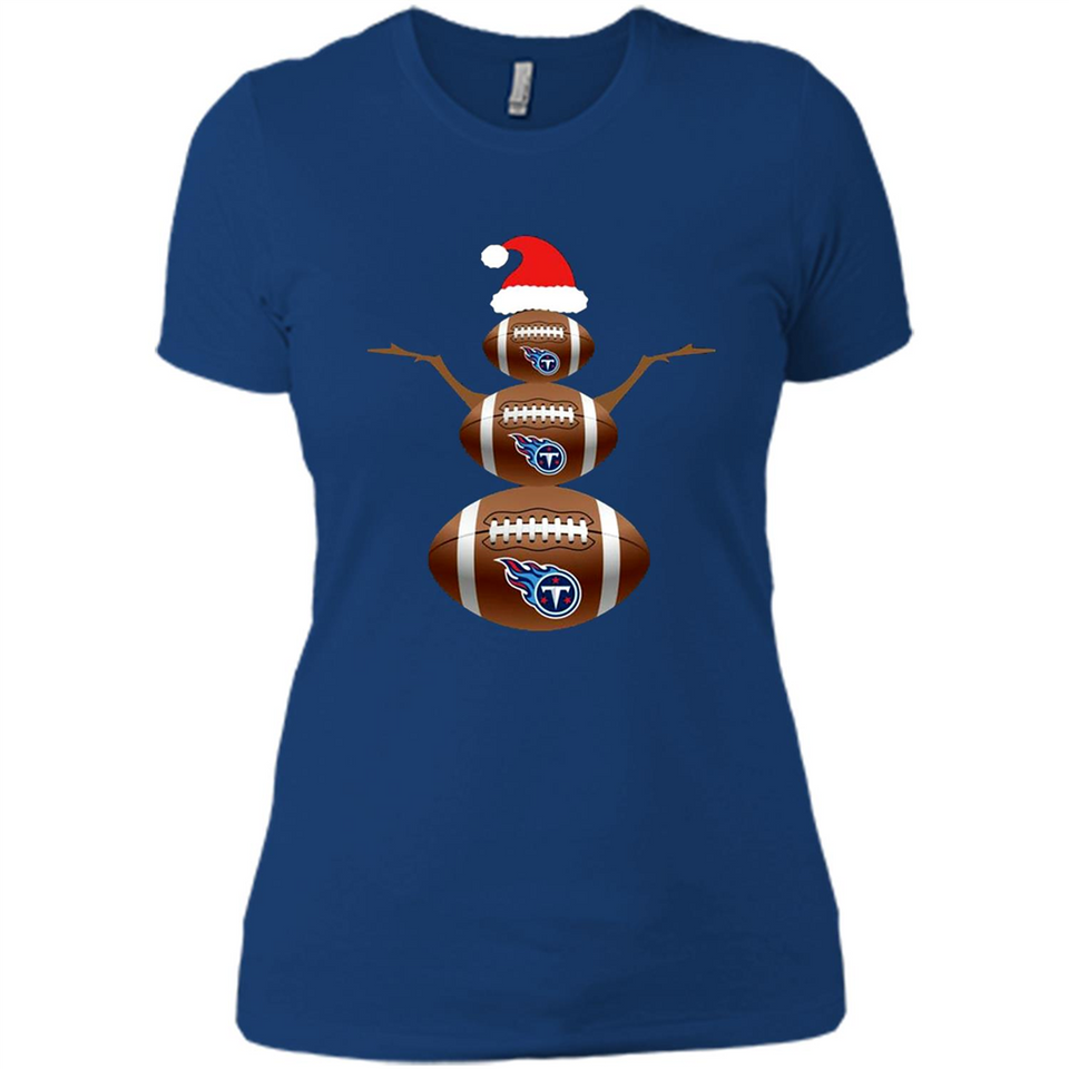 Tennessee Titans NFL Dabbing Snowman Xmas