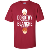 DOROTHYS IN THE STREETS BLANCHES IN THE SHEETS
