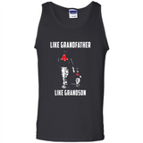 Boston Red Sox GrandFather Like GrandSon - Tank Top