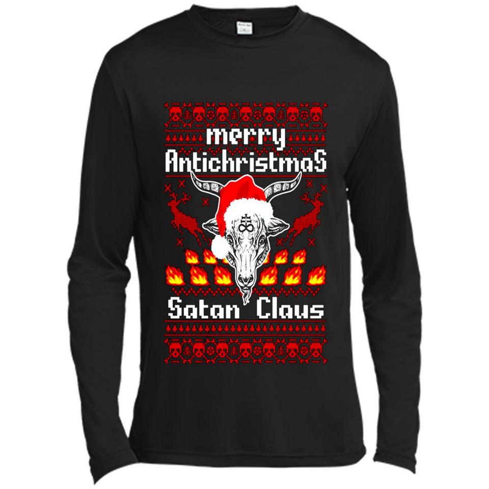 Merry Antichristmas Satan Claus Christmas sweater Sweater PINGPONG