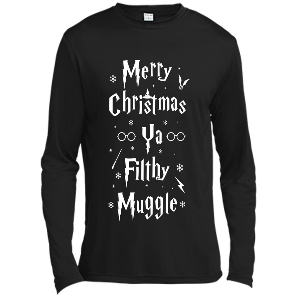 Merry Christmas Ya Filthy Muggle Christmas Sweatshirt PINGPONG