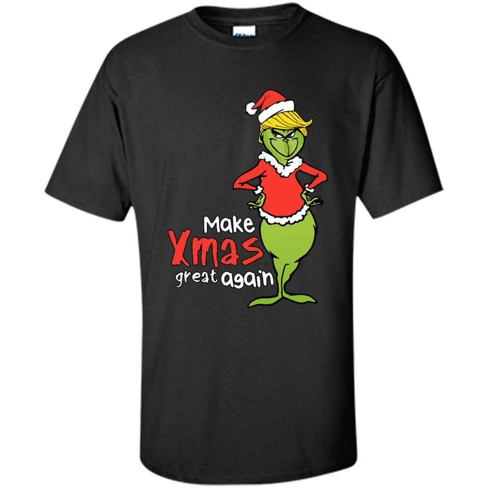 Trump Grinch Shirt, Make Xmas Great Again Christmas