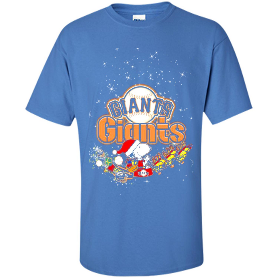 Snoopy Christmas San Francisco Giants - Shirt
