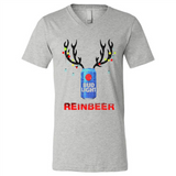 Bud light reinbeer Christmas - Canvas Unisex V-Neck
