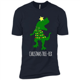 Christmas Tree Rex - Premium Short Sleeve T-Shirt