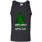 Looks Great Little Full Lotta Sap Funny Christmas PINGPONG