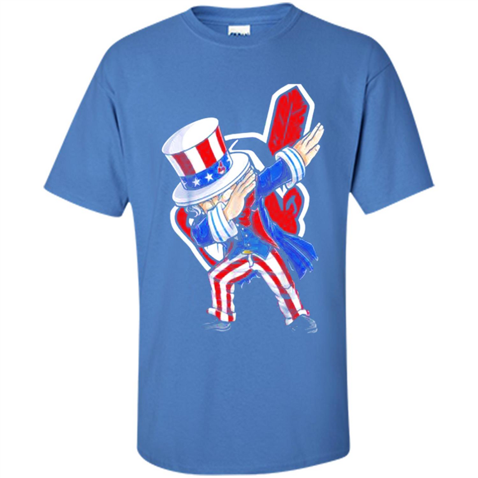 MLB CLEVELAND INDIANS UNCLE SAM DABBING INDEPENDENCE DAY