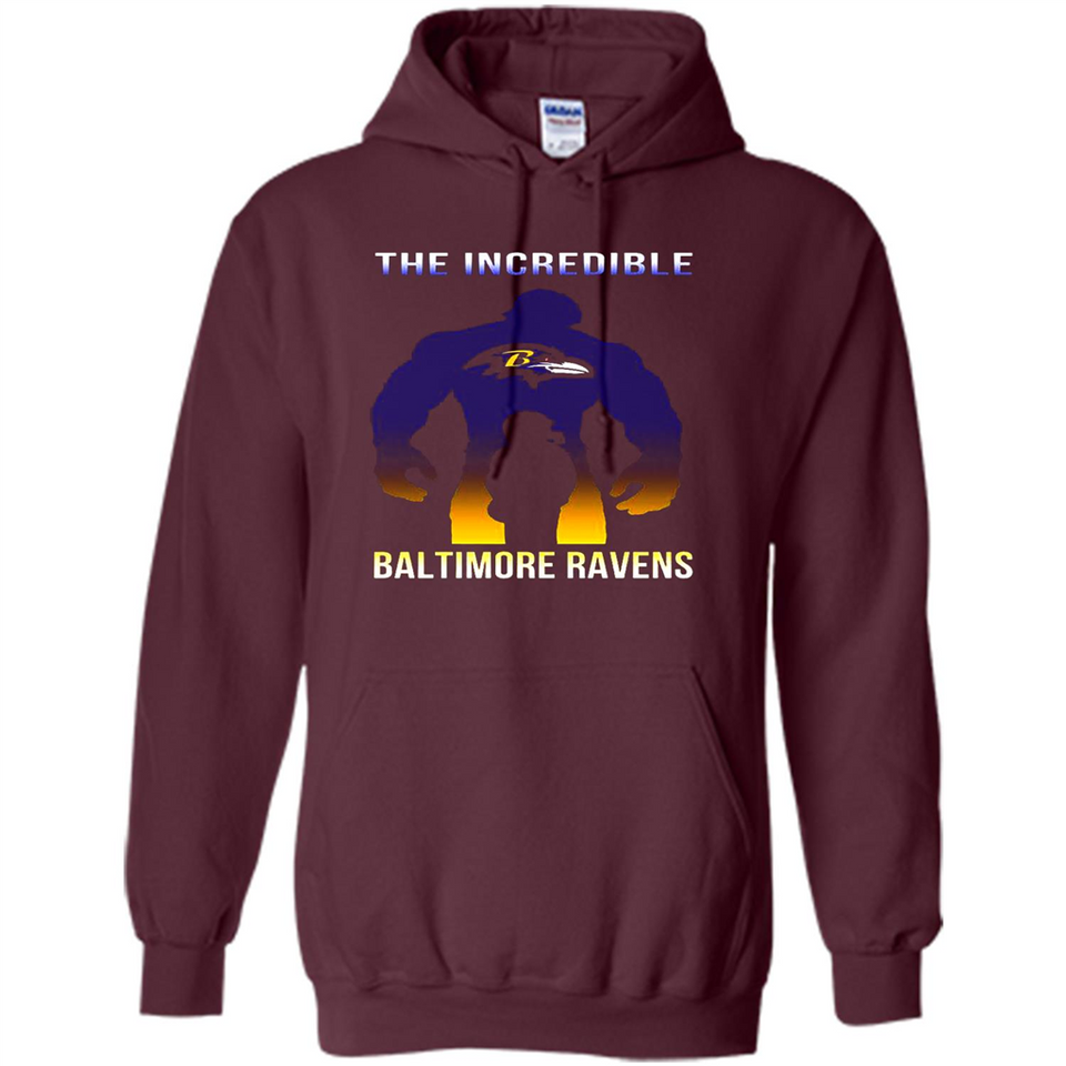 The Incredible Baltimore Ravens Hulk NFL Football