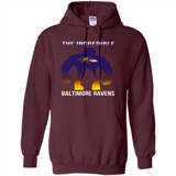 The Incredible Baltimore Ravens Hulk NFL Football