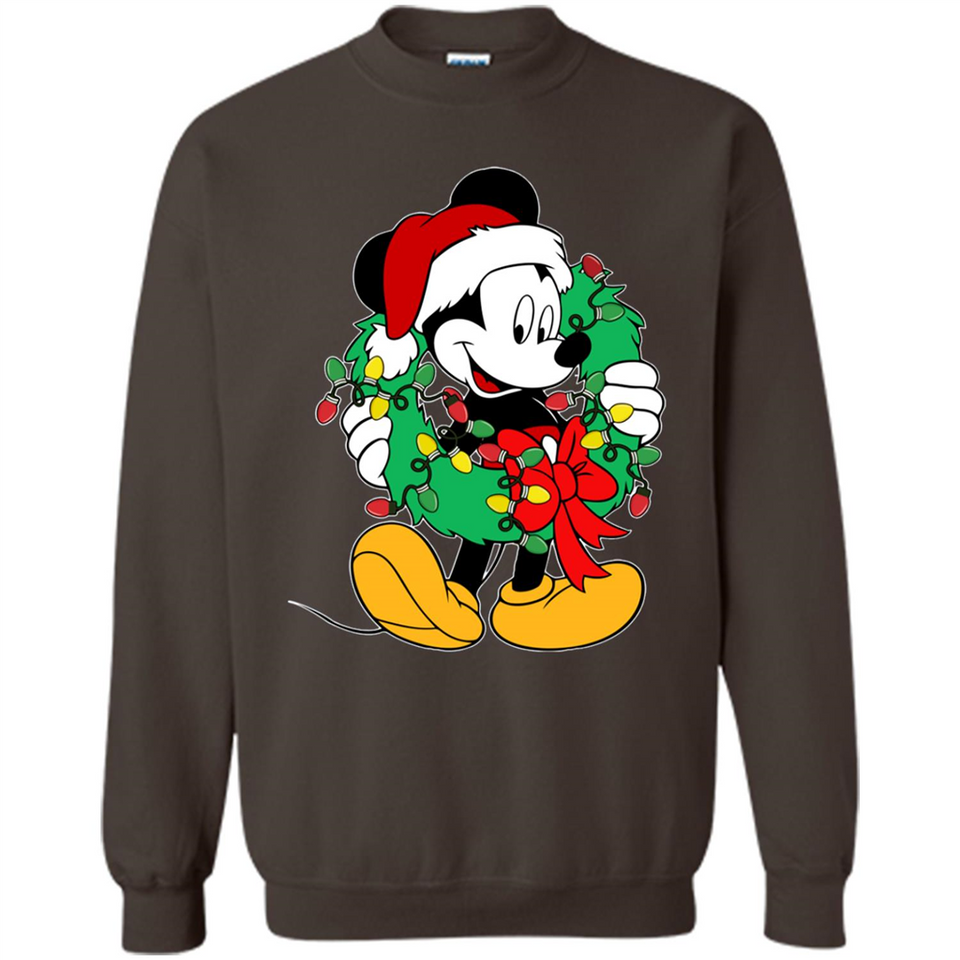 Mickey Mouse Merry Christmas Disney Sweatshirt - Sweatshirt