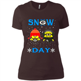 Snow Day Shirt For Green Bay Packers Vs Minion Fans pingpong