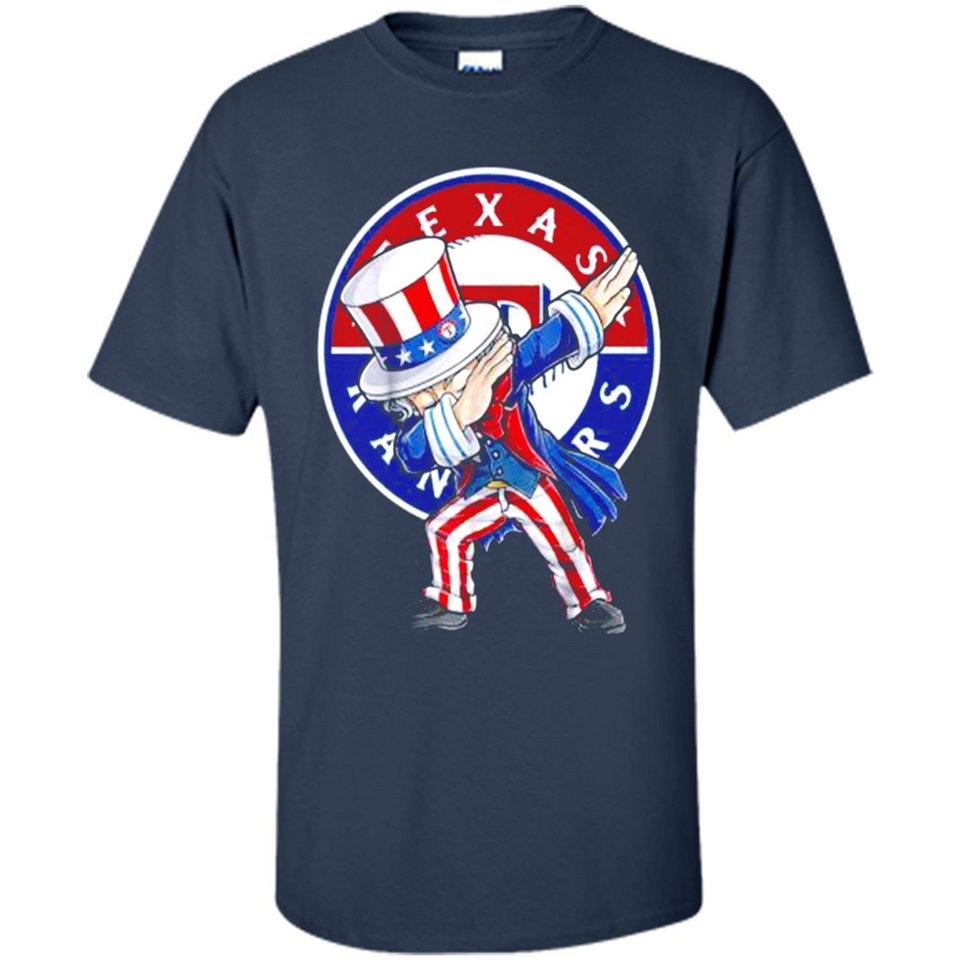 MLB TEXAS RANGERS UNCLE SAM DABBING INDEPENDENCE DAY