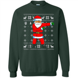 Flossing Santa Christmas Ugly Sweater Style Pajama Xmas Gift - Sweatshirt
