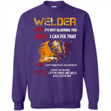 Know I'm on fire let me finish this weld shirt Sweatshirt - Sweatshirt