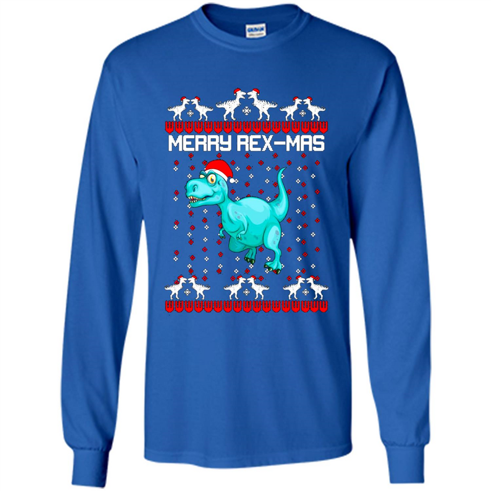 Merry Rexmas Christmas Sweatshirt PINGPONG