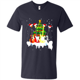 Santa Hat Electric Guitar Classical Guitar Christmas shirt Ladies' Boyfriend