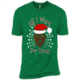 Obama All I Want For Xmas T Shirt PINGPONG - Premium Short Sleeve T-Shirt