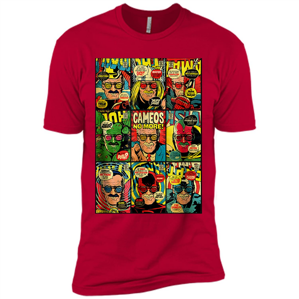Stan Lee Cosplay Superheroes Shirt Ladies' Boyfriend