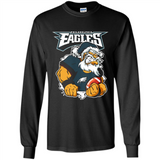 Grumpy Santa Claus Philadelphia Eagles Football Team PINGPONG