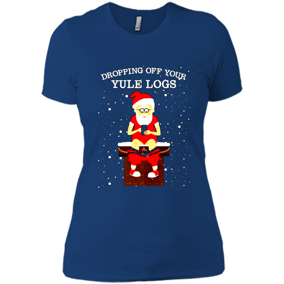 Santa Dropping Off Your Yule Logs