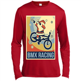 bmx racing dabbing Santa Christmas