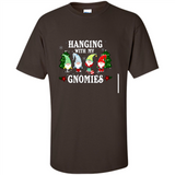 Christmas Garden Gnome Hanging With My Gnomies - Shirt