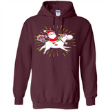 Unicorn And Santa Christmas - Hoodie