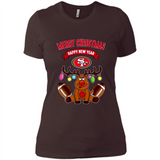 San Francisco 49ers NFL Reindeer Funny Merry Christmas And Happy New Year
