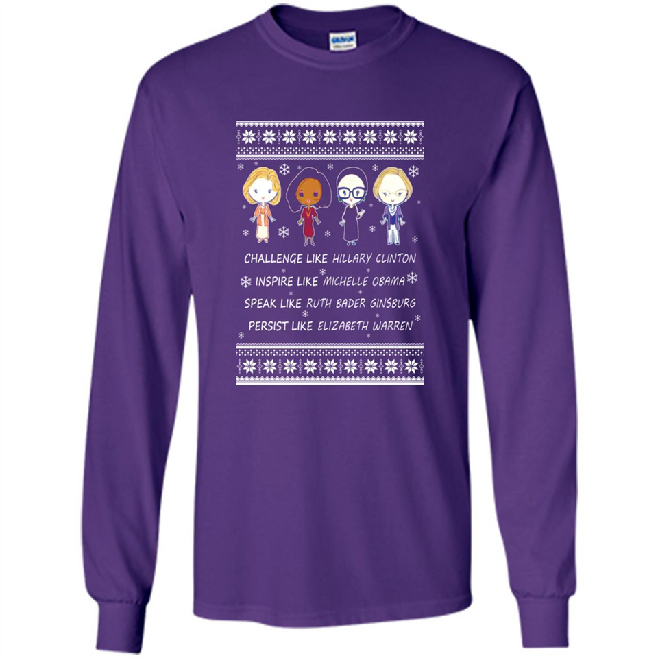 Nasty Women Michelle Hillary Warren Bader Christmas PINGPONG