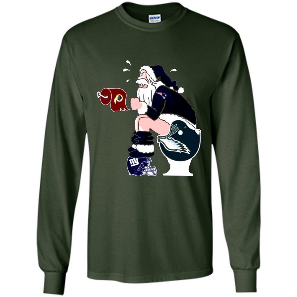 New England Patriots Toilet Santa Claus PINGPONG