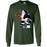 New England Patriots Toilet Santa Claus PINGPONG