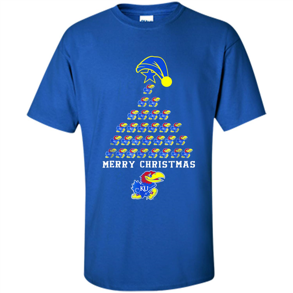 Perfect Kansas Jayhawks Christmas Tree PINGPONG