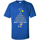 Perfect Kansas Jayhawks Christmas Tree PINGPONG