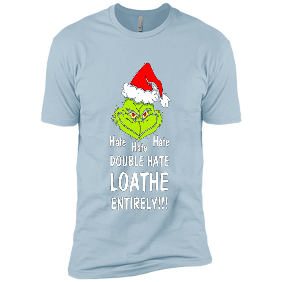 Mr Grinch hate hate hate double hate loathe entirely sweater PINGPONG