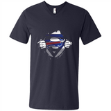Buffalo Bills And Superman Fans - Men's V-Neck