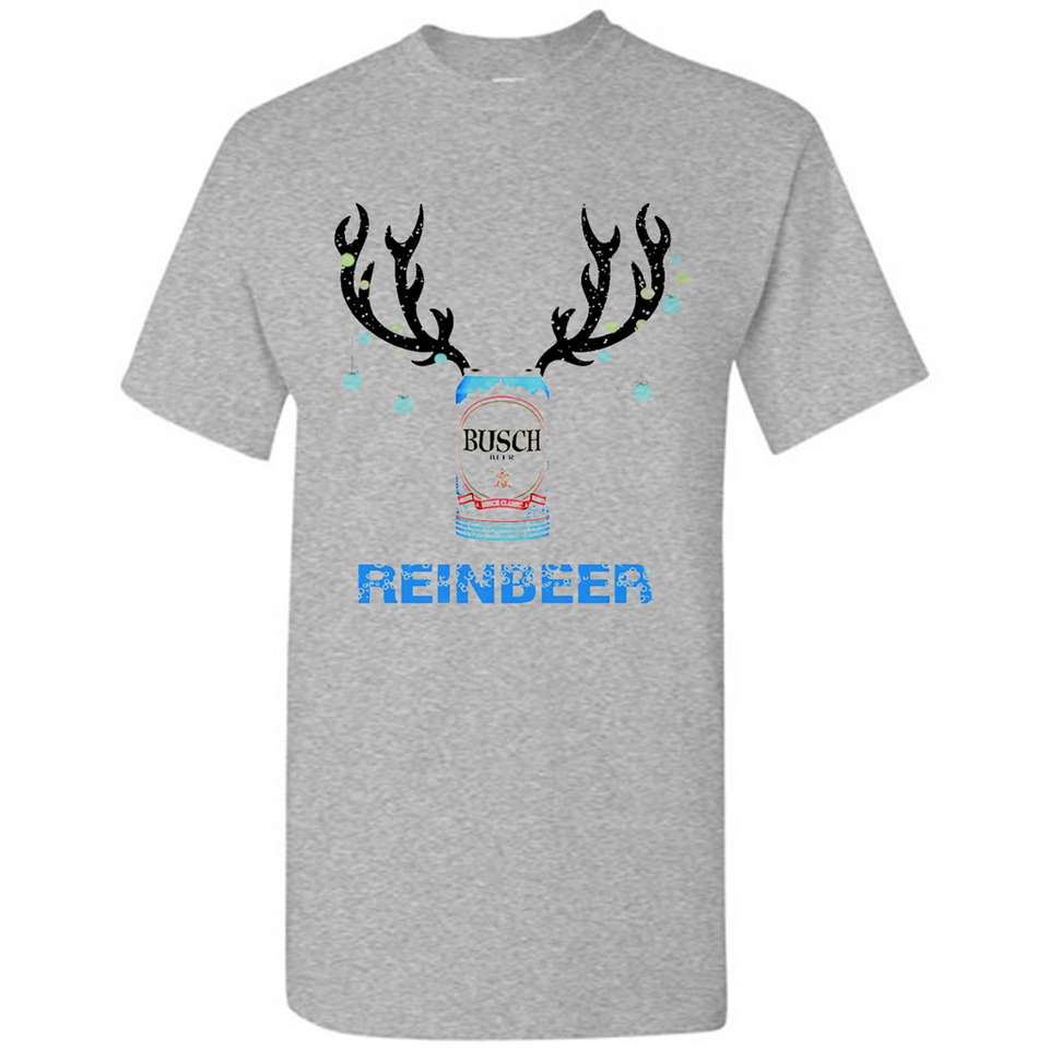 Busch Reinbeer Funny Beer Reindeer Christmas Sweatshirt - Shirt