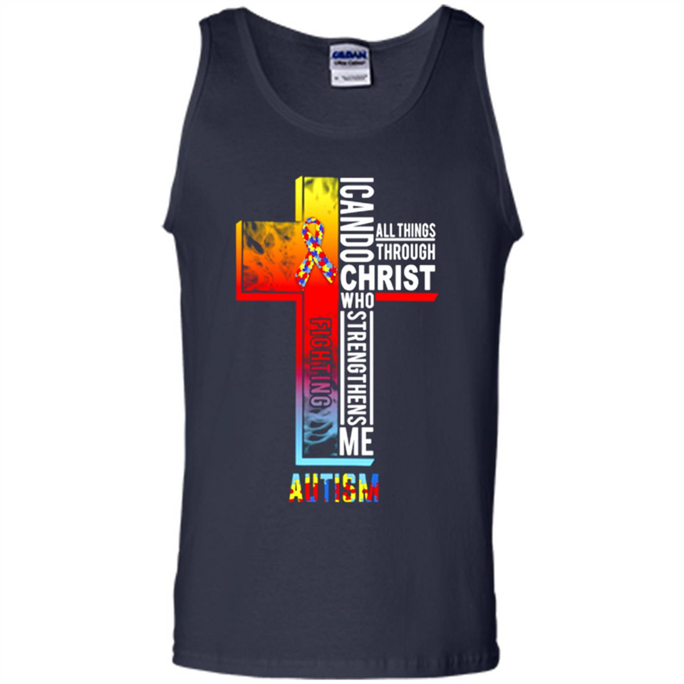 I can do all things through christ who strengthens me fighting Aut sm Jesus