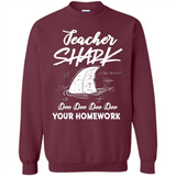 Teacher Shark Doo Doo Doo Your Homework Shirt Ladies' Boyfriend