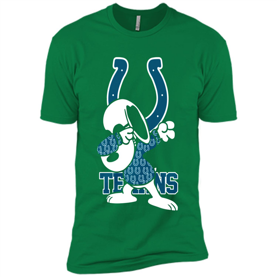 Indianapolis Colts Snoopy Dabbing PING PONG