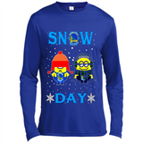 Snow Day Shirt For Golden State Warriors Vs Minion Fans pingpong