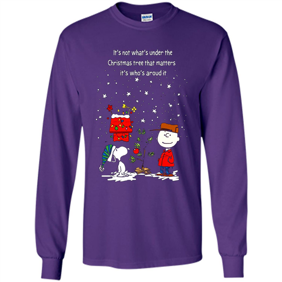 It’s Not What’s Under The Christmas Tree Snoopy Charlie Brown PING PONG