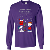 It’s Not What’s Under The Christmas Tree Snoopy Charlie Brown PING PONG