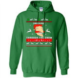Nigel Thornberry Smashing through the snow Christmas sweatshirt PINGPONG