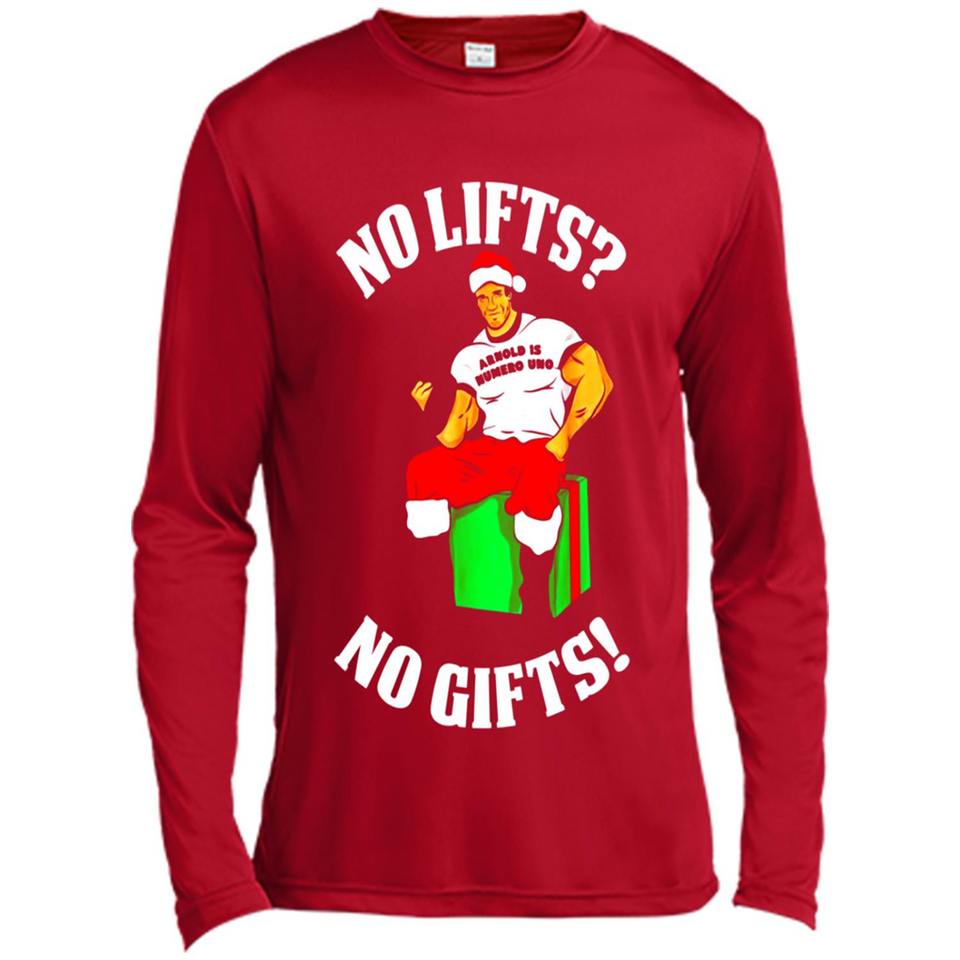 Arnold Is Numero Uno No Lifts No Gifts Christmas PINGPONG