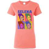 Selena Gomez Light Color - Ladies Short-Sleeve