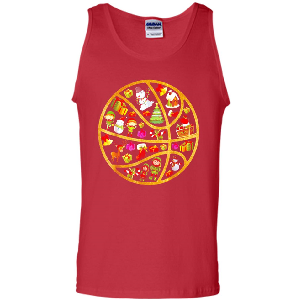 Basketball Christmas Ornament - Tank Top