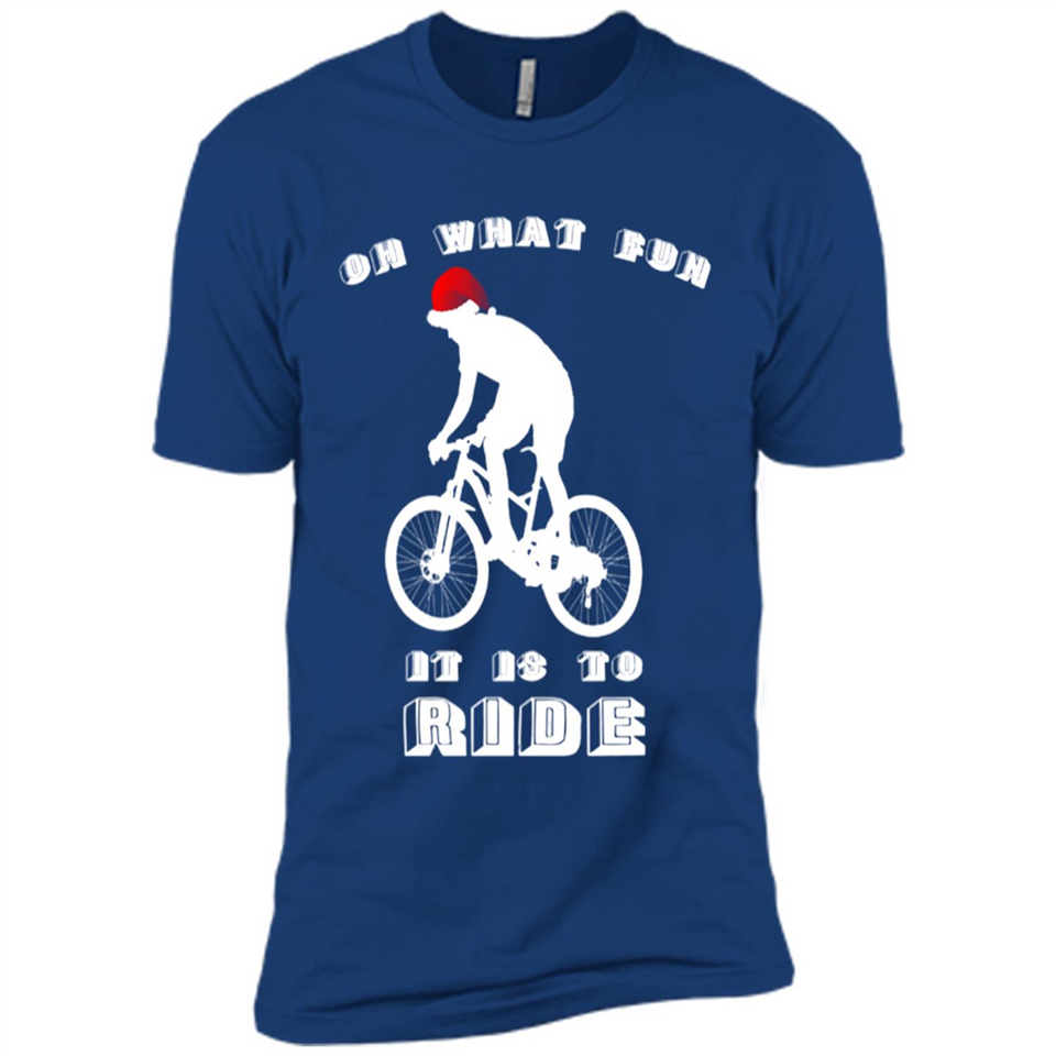 Christmas Mountain Biking Shirt Mountain Biker Christmas