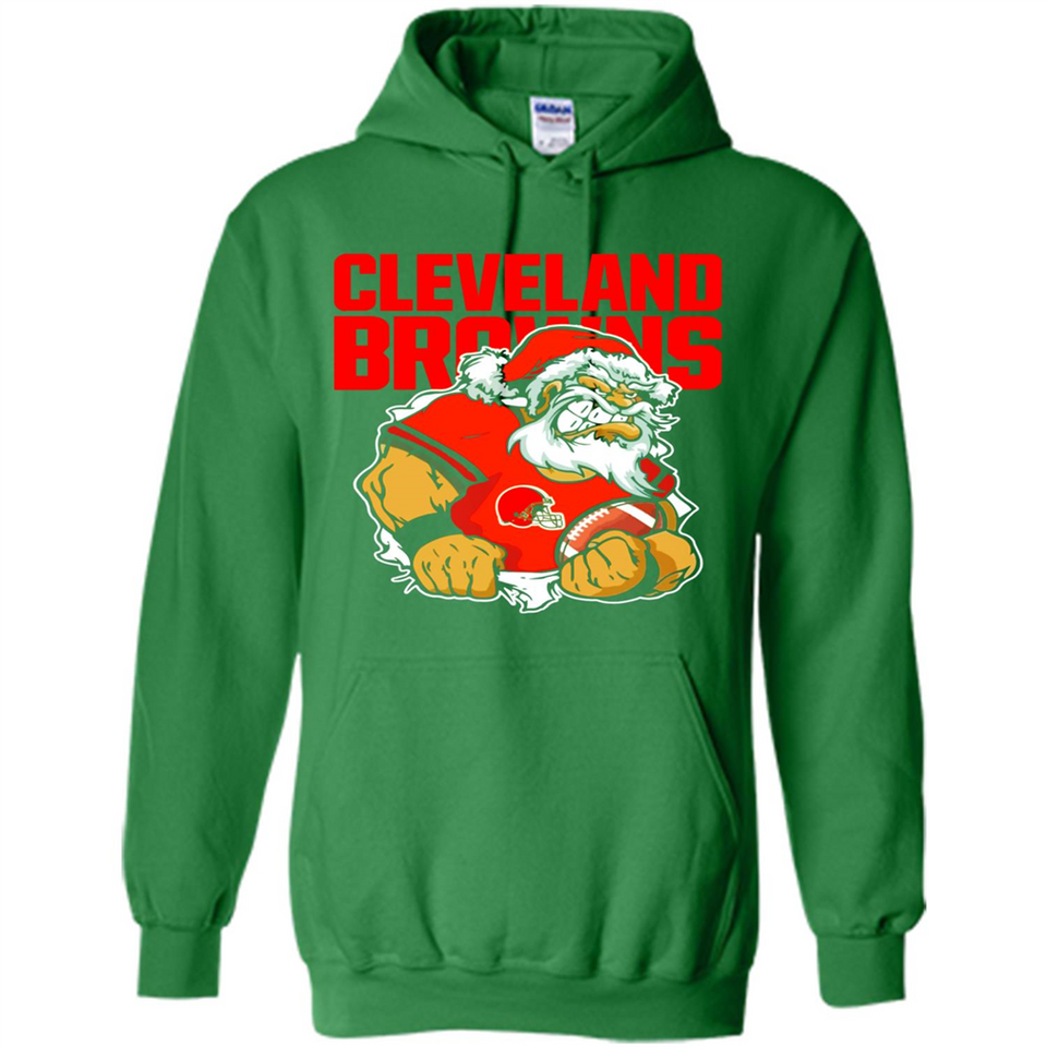 Grumpy Santa Claus Cleveland Browns Football Team PINGPONG