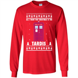 All I Want For Christmas Is The Tardis Ugly PINGPONG