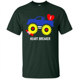HEART BREAKER BLUE MONSTER TRUCK VALENTINE'S DAY